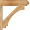 Ekena Millwork Imperial Rough Sawn Arts and Crafts Outlooker, Western Red Cedar, 8"W x 32"D x 32"H OUT08X32X32IMP03RWR - alternate 2